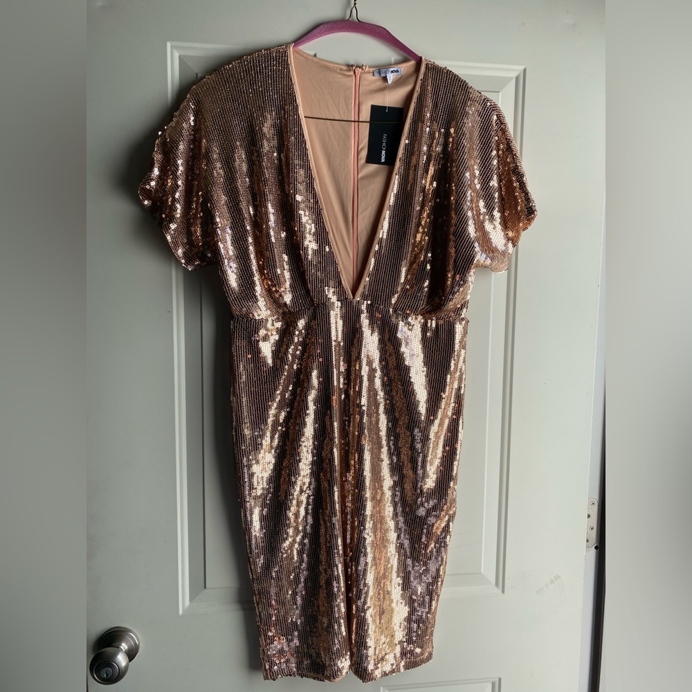 Got What You Want Midi Sequin Dress